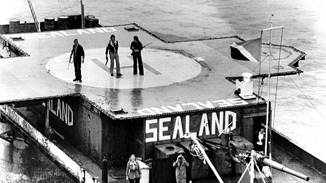 September 2 1967 the principality of Sealand is declared